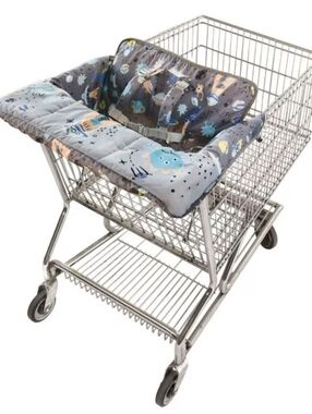 Baby Cart Cover Or High Chair Cover Space Theme Goldbug